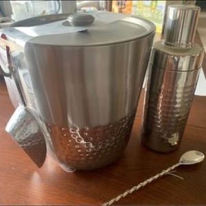 Stainless Steel Bar Set